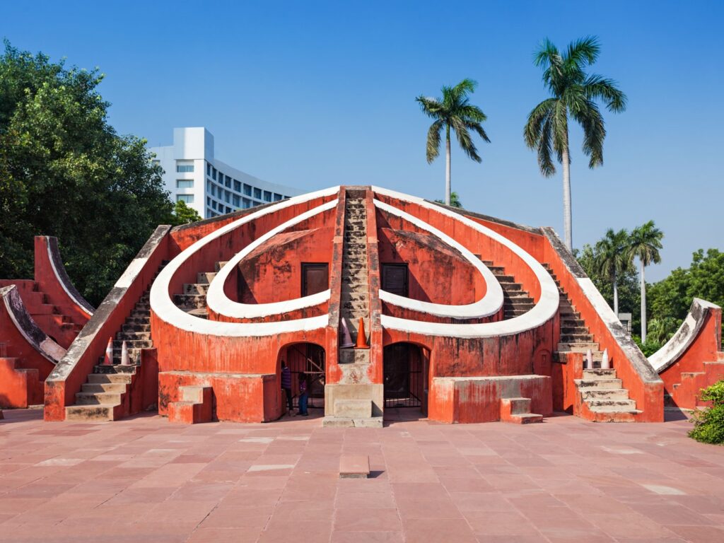 the Jantar Mantar in New Delhi